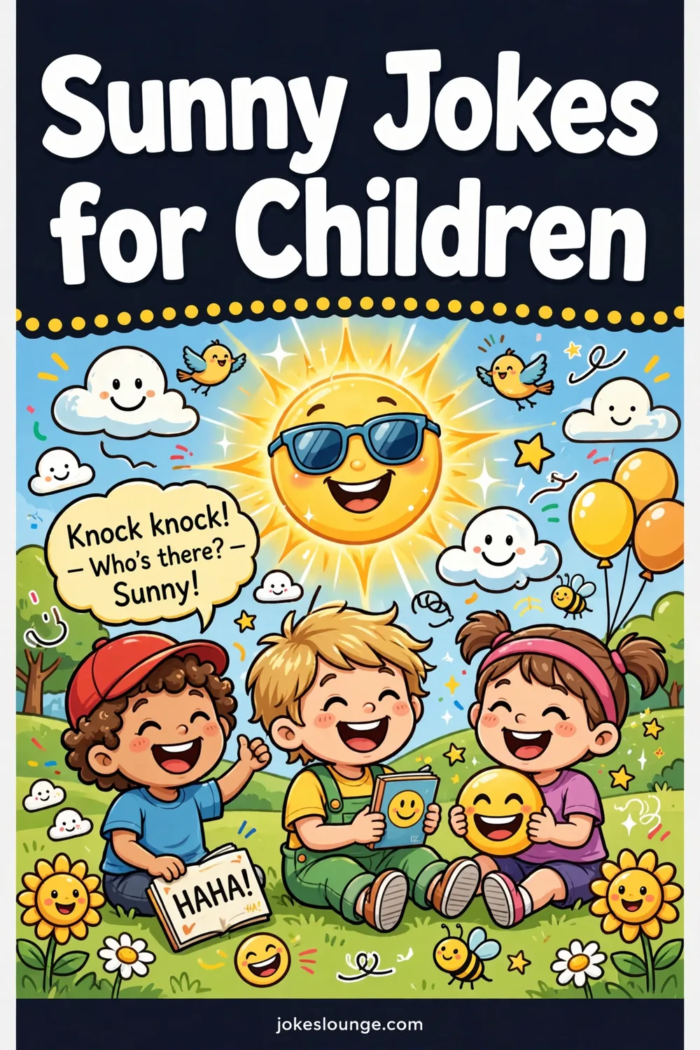 Sunny Jokes for Children - funny illustration