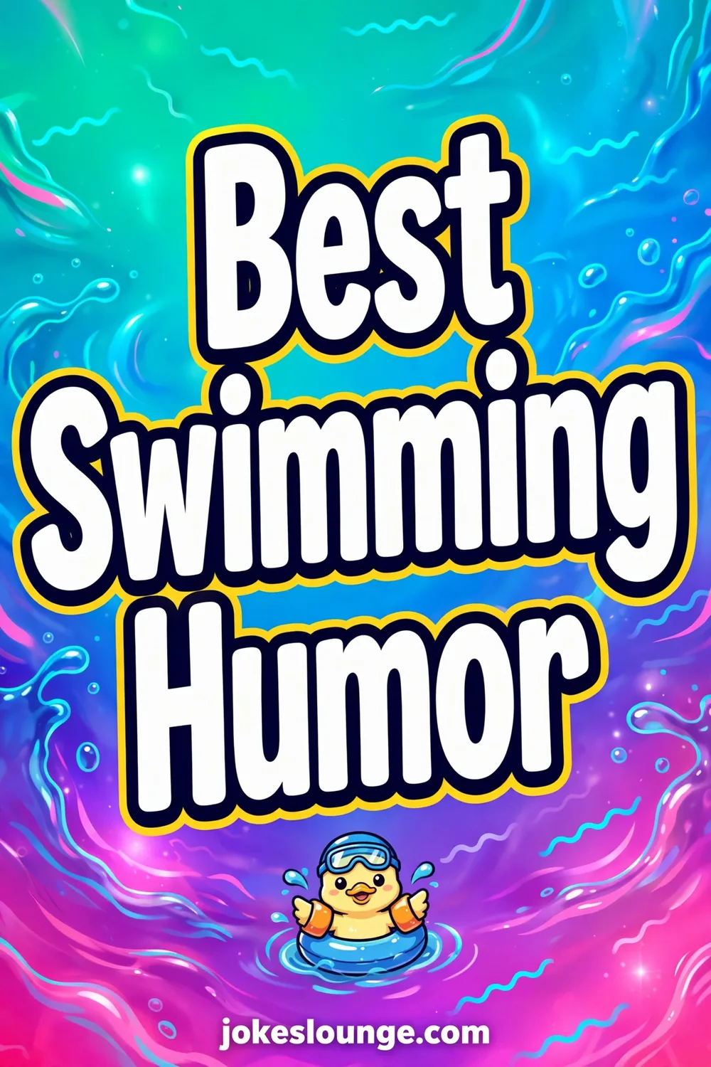 Best Swimming Humor - funny illustration