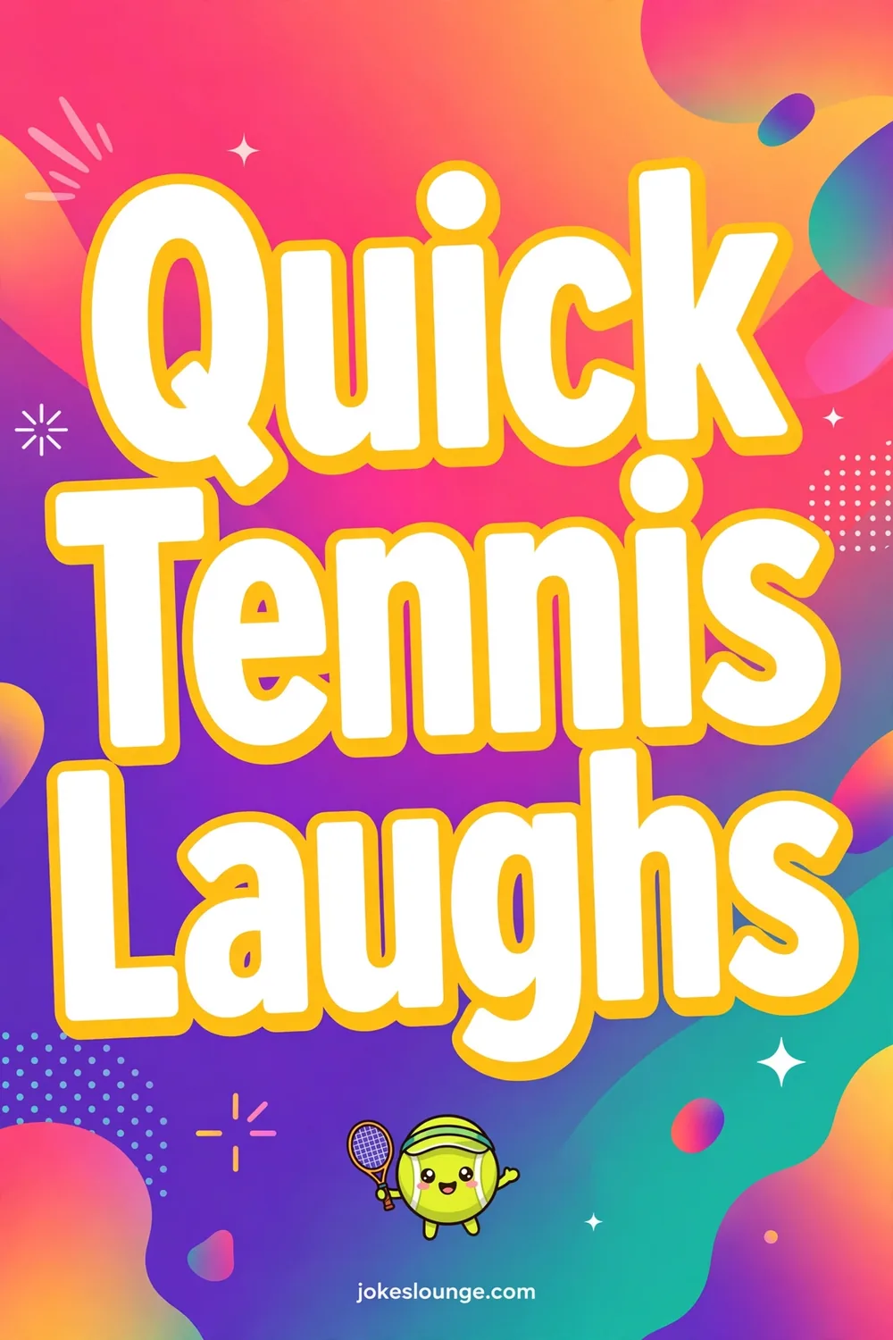 Quick Tennis Laughs - funny illustration