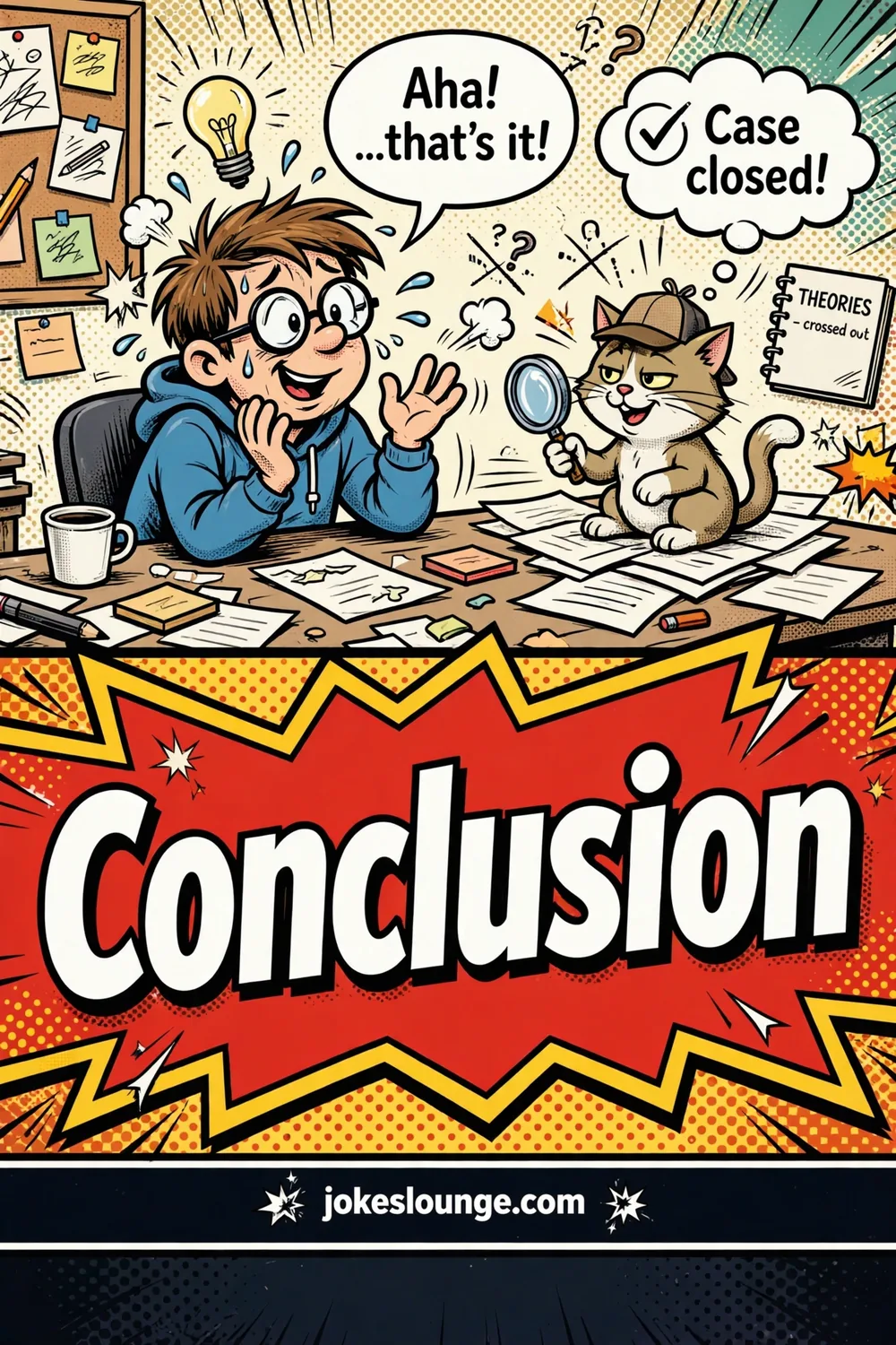 Conclusion - funny illustration