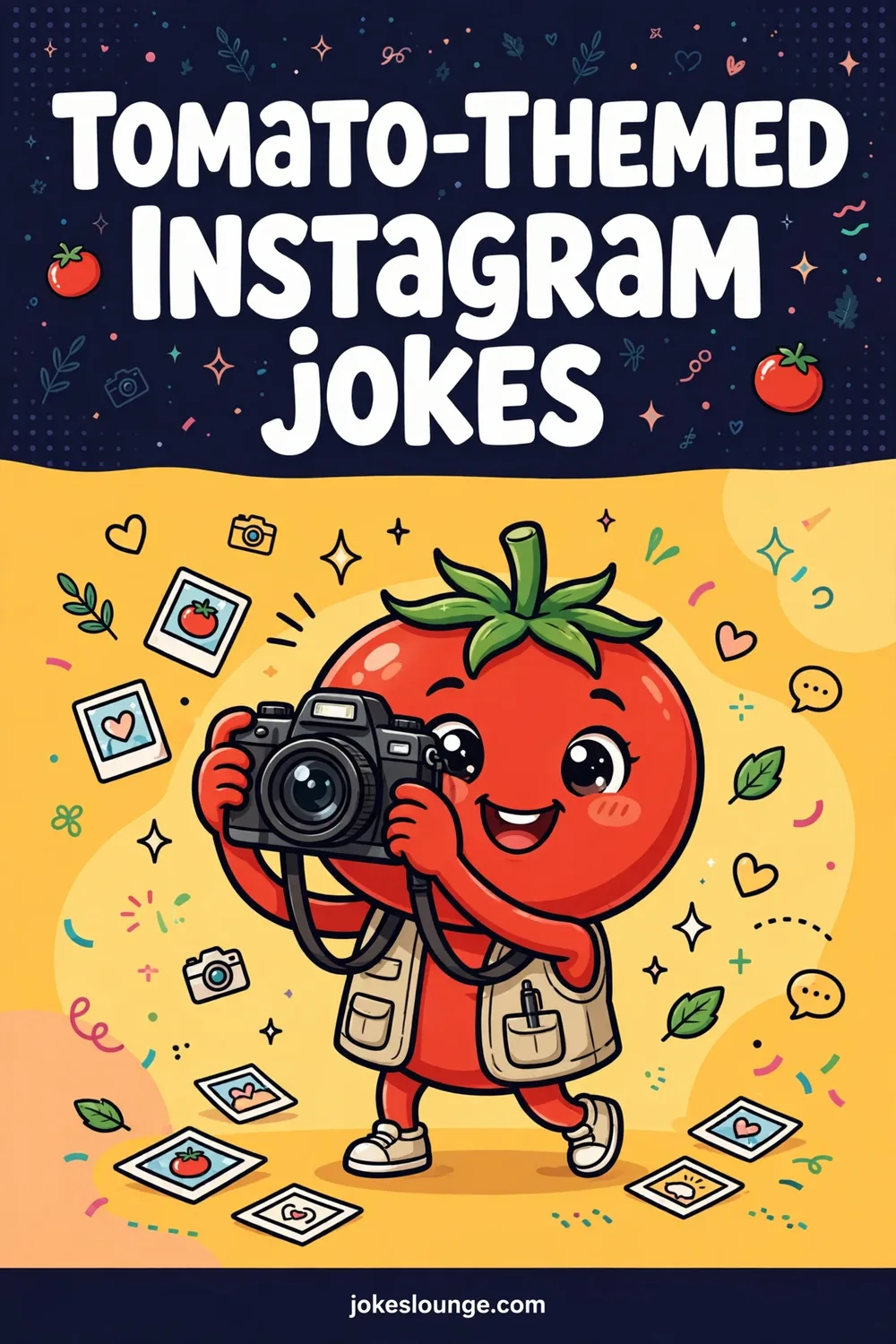 Tomato-themed Instagram Posts - funny illustration