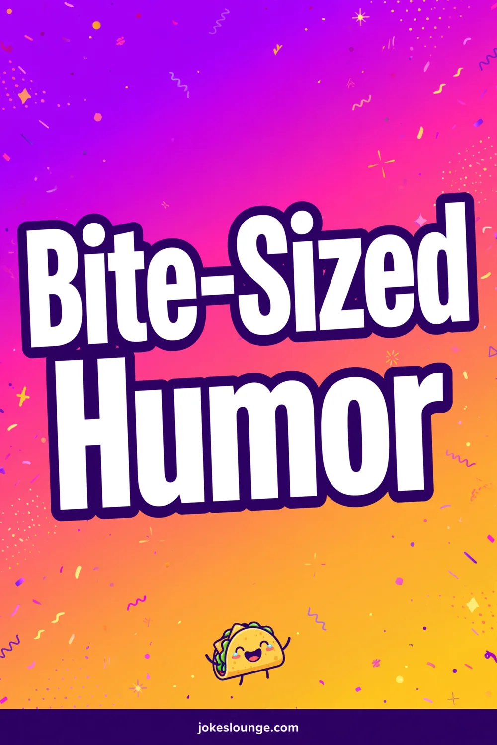 Bite-Sized Humor - funny illustration