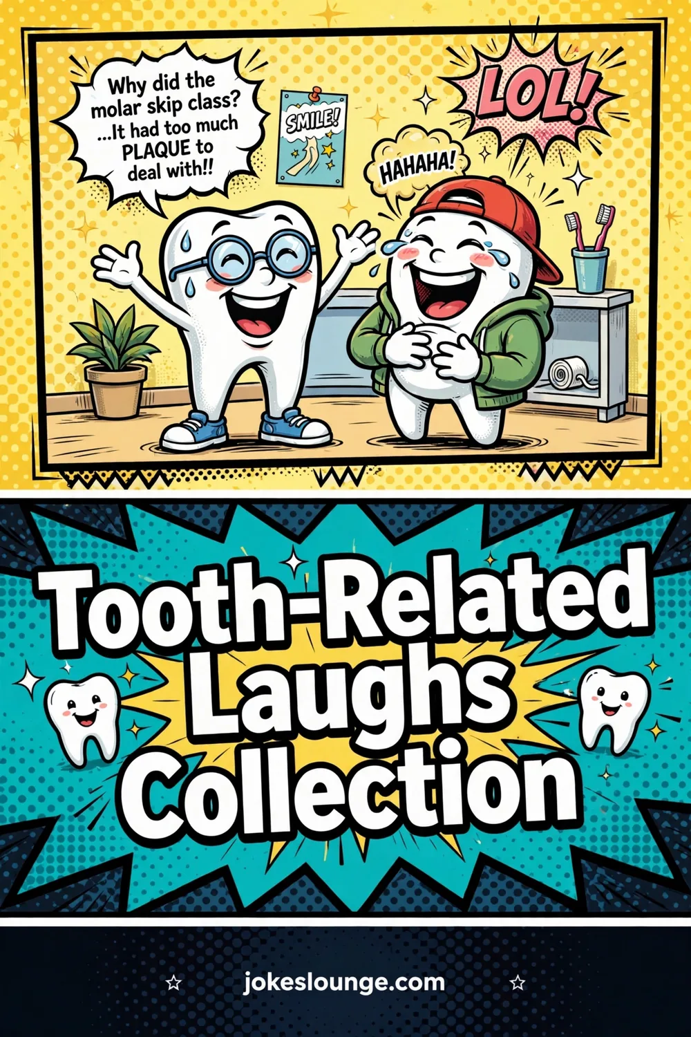 Tooth-Related Laughs Collection - funny illustration