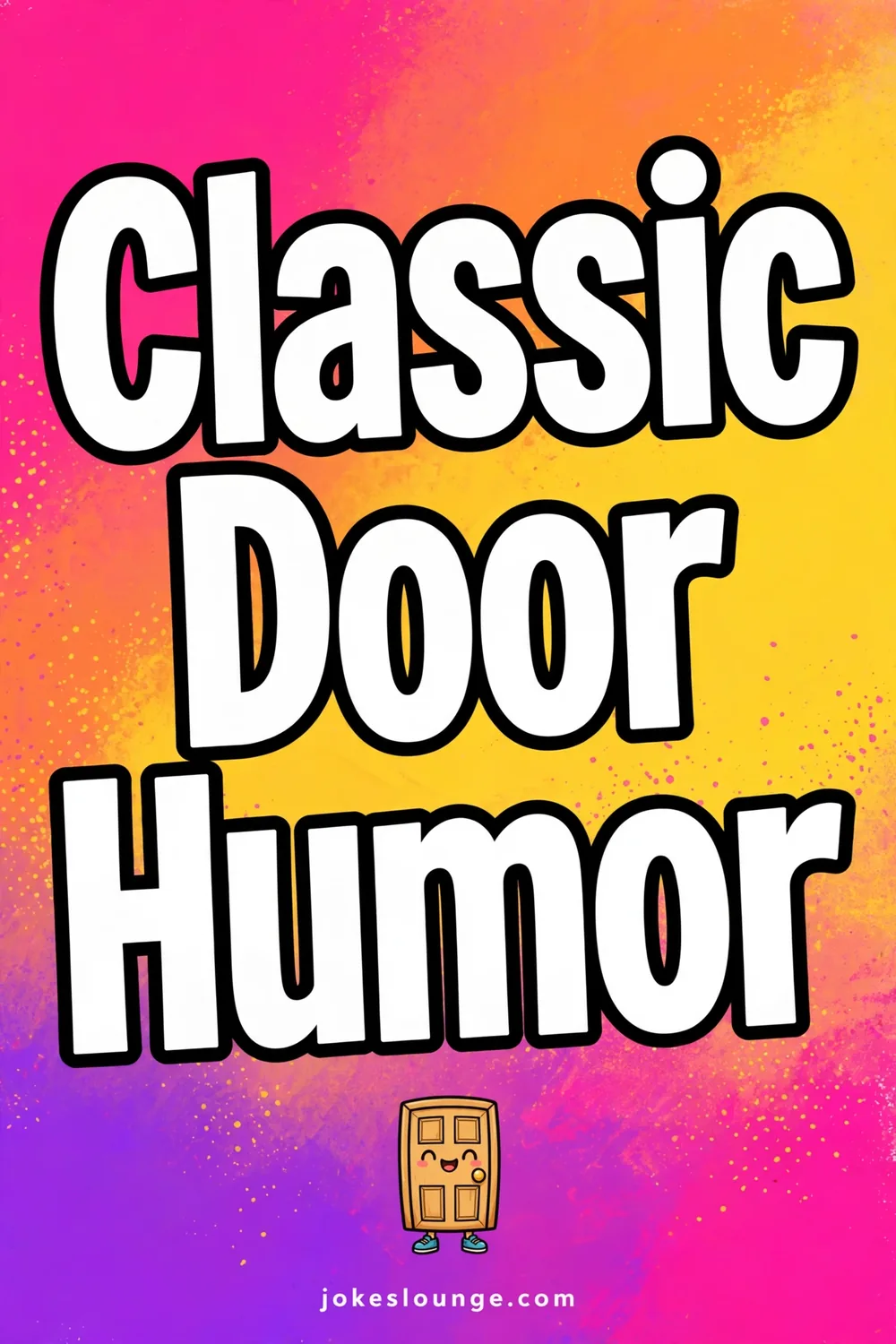 Classic Door Humor - funny illustration