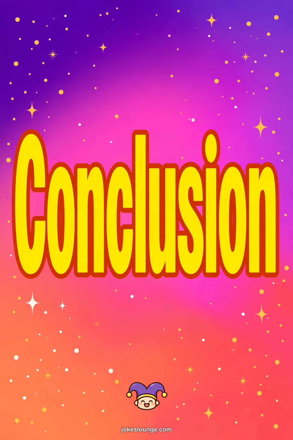 Conclusion - funny illustration