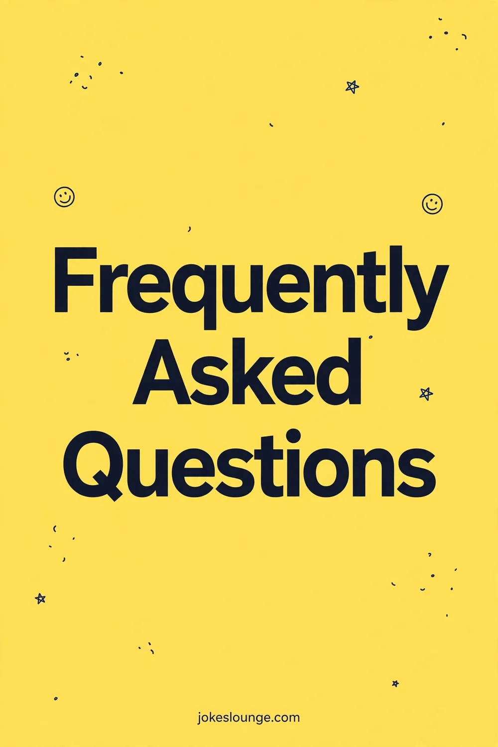 Frequently Asked Questions - funny illustration