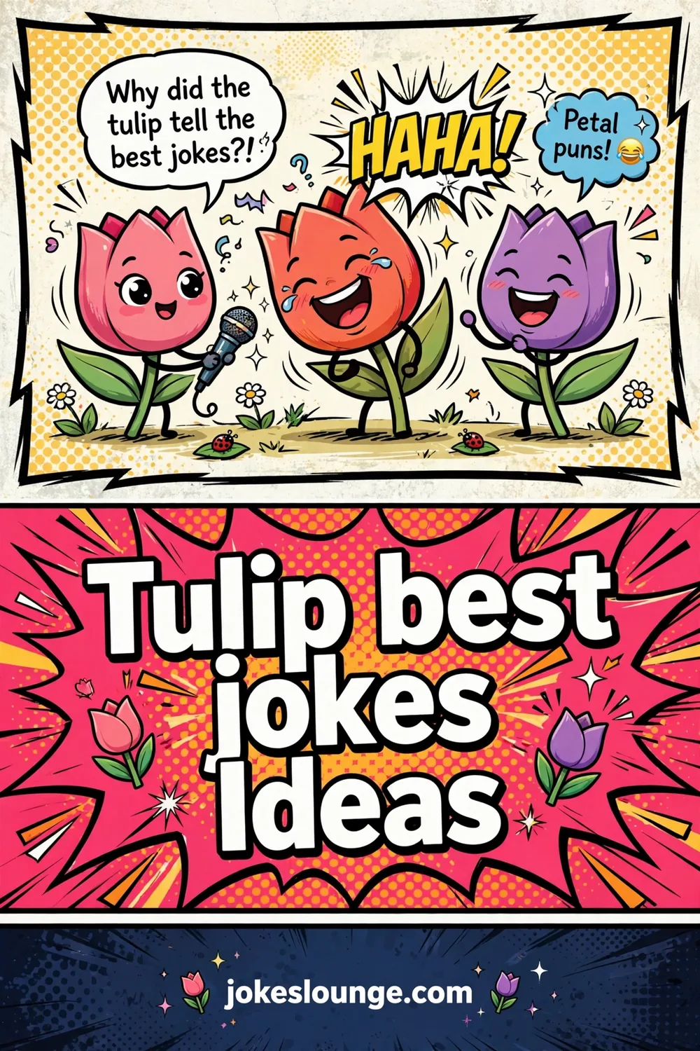Tulip best jokes Ideas - funny illustration
