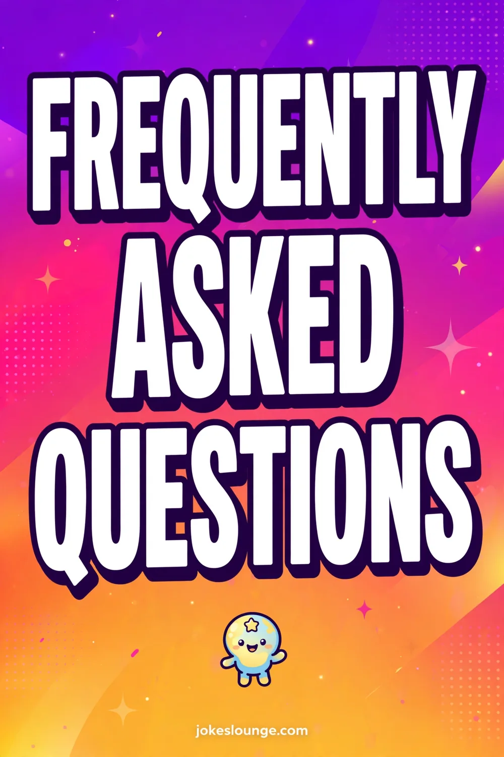 Frequently Asked Questions - funny illustration