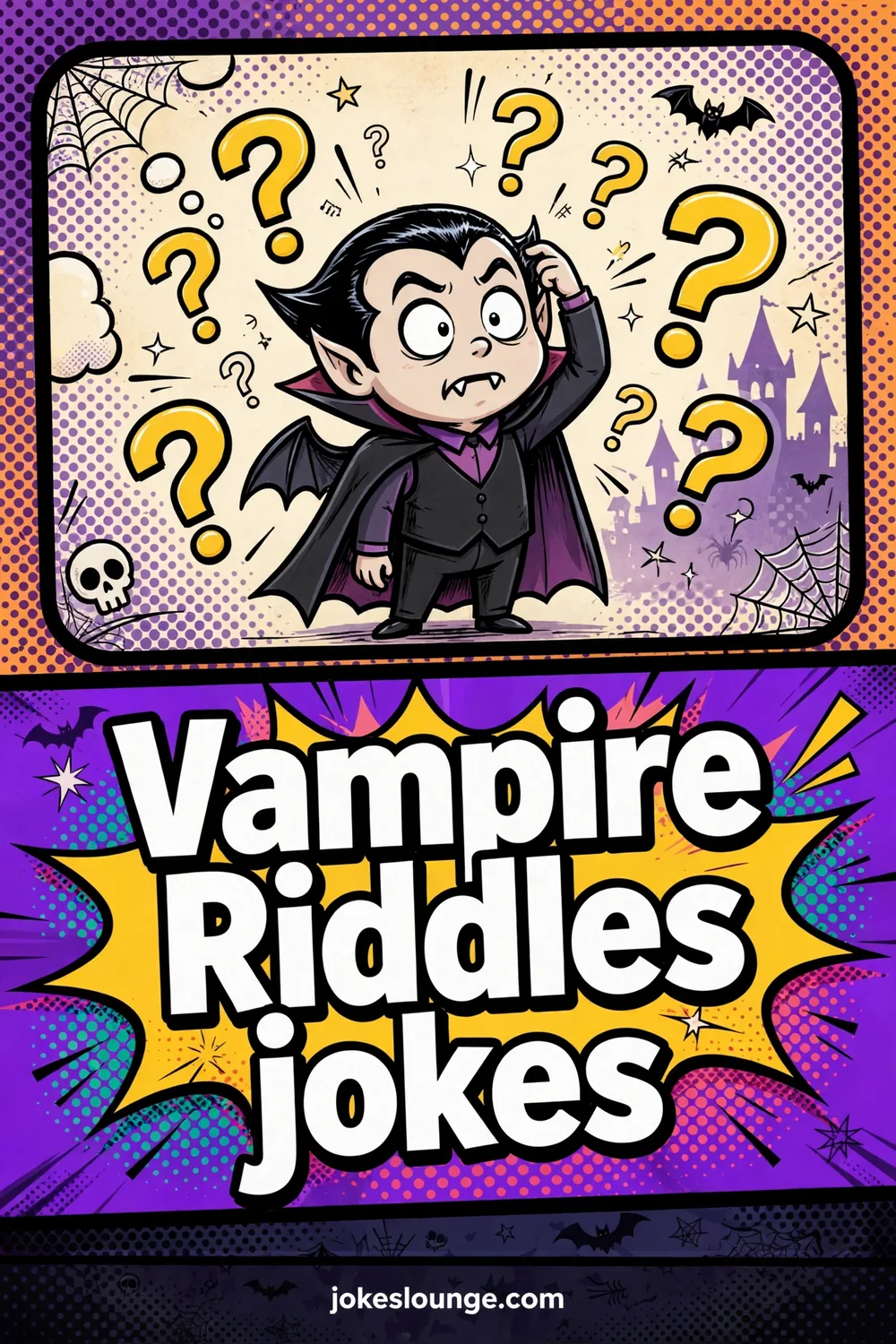 Vampire-Themed Laughs and Quips - funny illustration