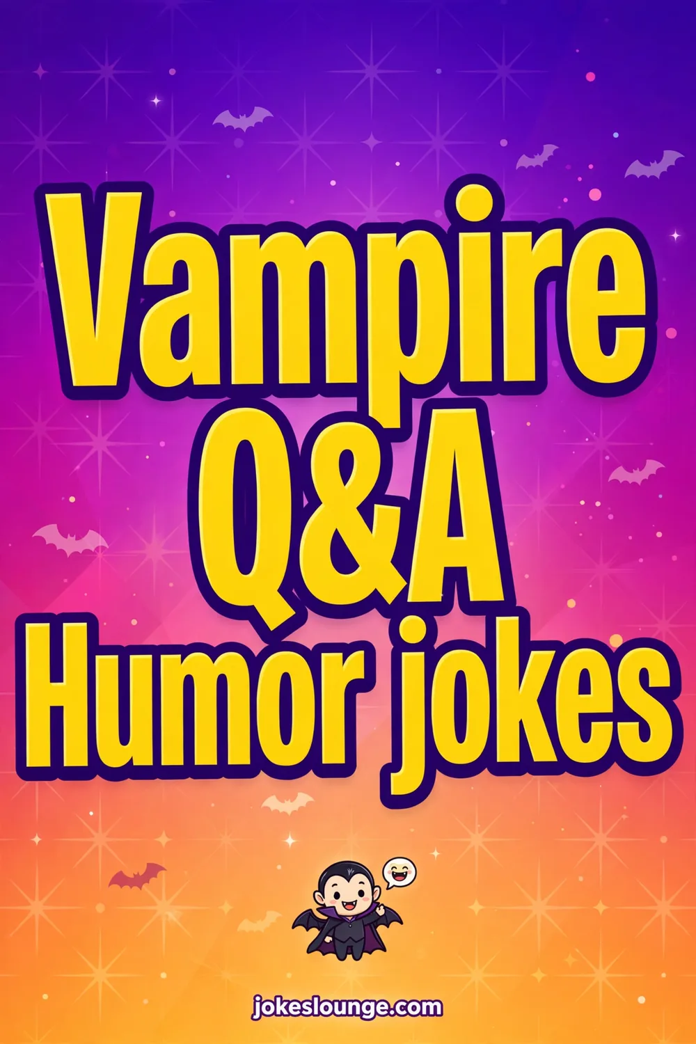 Vampire Knock-Knock Humor - funny illustration