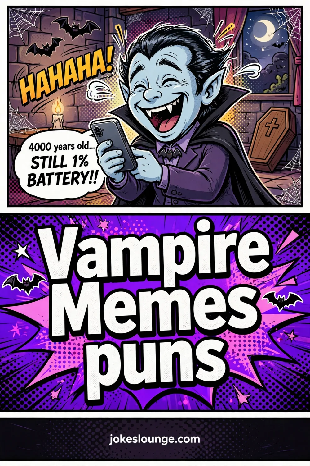 Vampire Humor Highlights - funny illustration