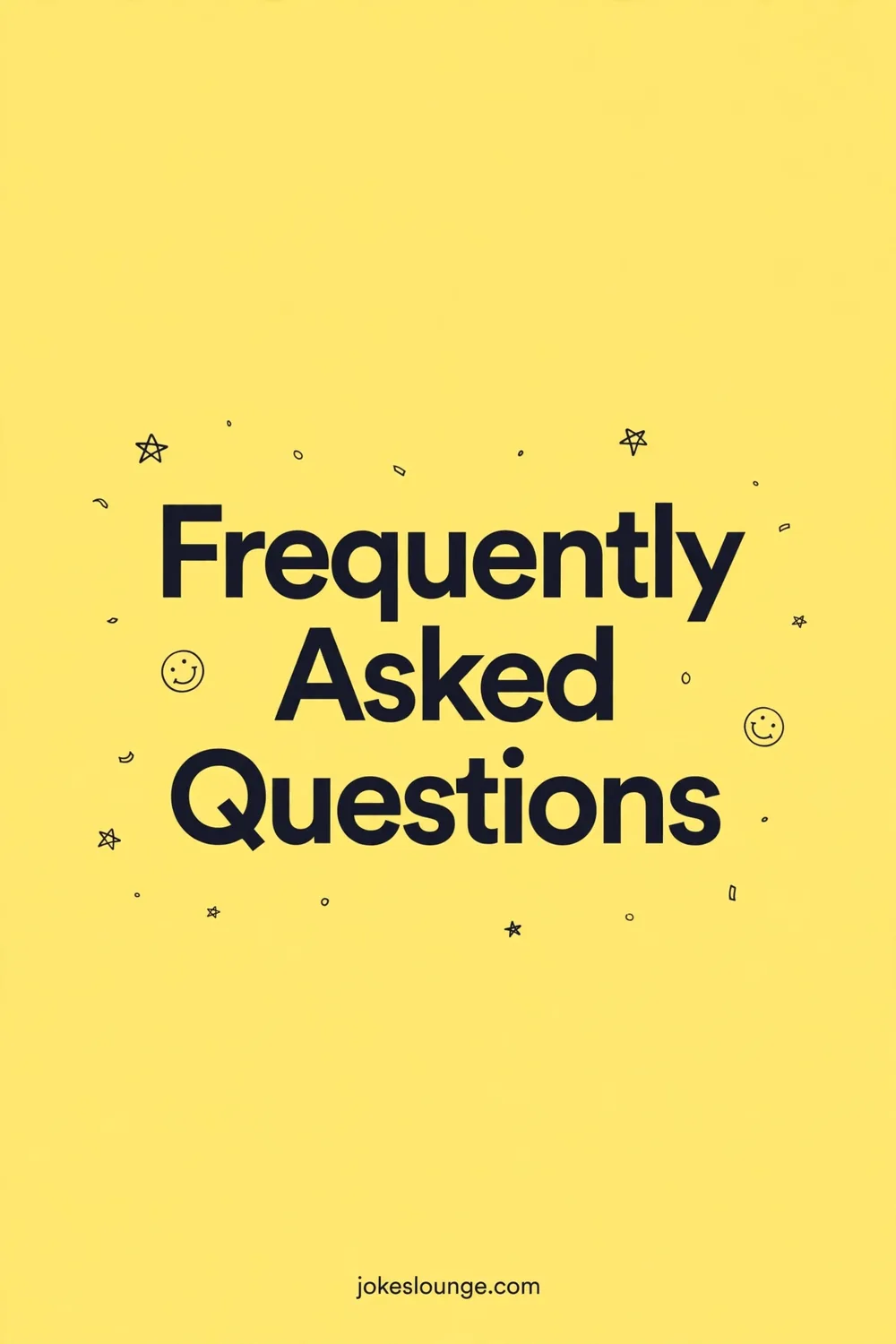 Frequently Asked Questions - funny illustration