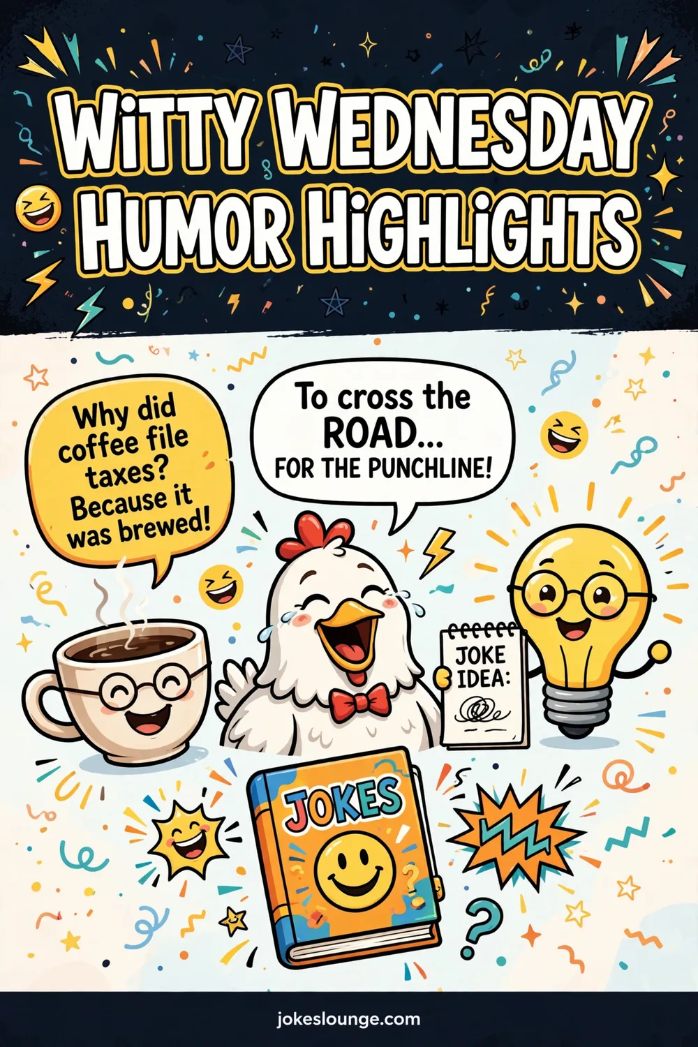 Witty Wednesday Humor Highlights - funny illustration